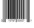 Barcode Image for UPC code 013787000071