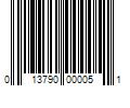 Barcode Image for UPC code 013790000051