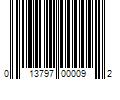 Barcode Image for UPC code 013797000092