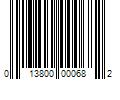 Barcode Image for UPC code 013800000682