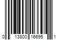 Barcode Image for UPC code 013800166951