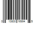 Barcode Image for UPC code 013800169945