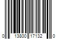 Barcode Image for UPC code 013800171320