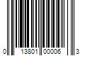 Barcode Image for UPC code 013801000063