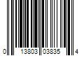 Barcode Image for UPC code 013803038354