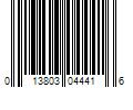 Barcode Image for UPC code 013803044416