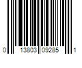 Barcode Image for UPC code 013803092851