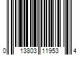 Barcode Image for UPC code 013803119534