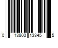 Barcode Image for UPC code 013803133455