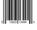 Barcode Image for UPC code 013803134940