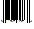 Barcode Image for UPC code 013803215526