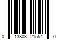 Barcode Image for UPC code 013803215540