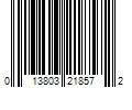 Barcode Image for UPC code 013803218572