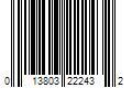 Barcode Image for UPC code 013803222432. Product Name: Canon Black EOS Rebel T5i Digital SLR with 18 Megapixels and 18-55mm Lens Included