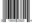 Barcode Image for UPC code 013803238204