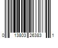 Barcode Image for UPC code 013803263831