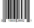 Barcode Image for UPC code 013803269321