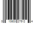 Barcode Image for UPC code 013803275124