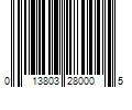 Barcode Image for UPC code 013803280005