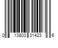 Barcode Image for UPC code 013803314236