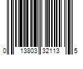 Barcode Image for UPC code 013803321135. Product Name: Canon EOS 200ES Shoulder Bag (Black)