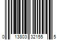 Barcode Image for UPC code 013803321555