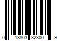 Barcode Image for UPC code 013803323009