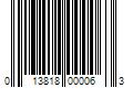 Barcode Image for UPC code 013818000063