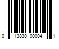 Barcode Image for UPC code 013830000041