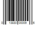 Barcode Image for UPC code 013830000096