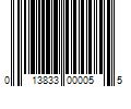 Barcode Image for UPC code 013833000055