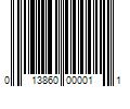 Barcode Image for UPC code 013860000011