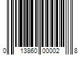 Barcode Image for UPC code 013860000028