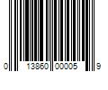 Barcode Image for UPC code 013860000059