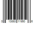 Barcode Image for UPC code 013893119506