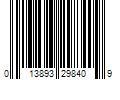 Barcode Image for UPC code 013893298409