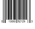 Barcode Image for UPC code 013893521293. Product Name: Shoreline marine block 3  sl52129 letter kit black