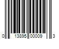 Barcode Image for UPC code 013895000093