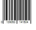 Barcode Image for UPC code 01390531415022