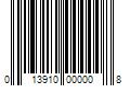 Barcode Image for UPC code 013910000008