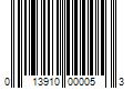 Barcode Image for UPC code 013910000053