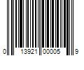 Barcode Image for UPC code 013921000059