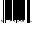 Barcode Image for UPC code 013921000080