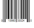 Barcode Image for UPC code 013950330240