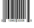 Barcode Image for UPC code 013960000065