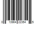 Barcode Image for UPC code 013964223545