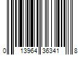 Barcode Image for UPC code 013964363418