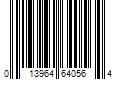 Barcode Image for UPC code 013964640564