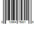 Barcode Image for UPC code 013964758016