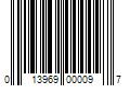 Barcode Image for UPC code 013969000097